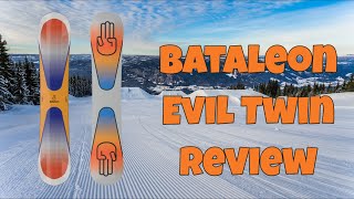 The 2024 Bataleon Evil Twin Snowboard Review [upl. by Muslim458]