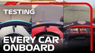 Onboard with Every Car in Testing  2022 F1 PreSeason Test Bahrain [upl. by Collie]