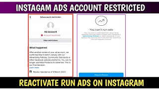 Your account is restricted from advertising  Promotion are disabled you cant run ads 2023 [upl. by Yendor]