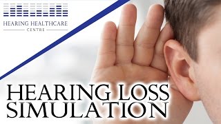 Hearing Loss Simulation  Whats It Like [upl. by Sklar649]