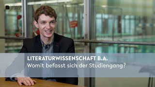 Literaturwissenschaft BA Womit befasst sich der Studiengang [upl. by Eniale]