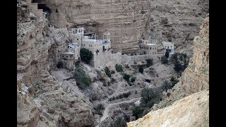 Twierdza Masada Pustynia Judzka Morze Martwe i Klasztor Wadi Qelt [upl. by Aicnerolf]