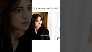 Dont mess with her when shes very angry 😉😅 terebin ishqmurshid ishqiya humtv geotv [upl. by Zacharie]