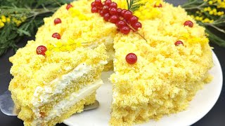 Torta mimosa classica 📌la migliore 😋 [upl. by Soracco]