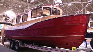 2015 Ranger Tugs R27 Motor Boat  Deck Hull and Interior Walkaround  2015 Toronto Boat Show [upl. by Oballa882]