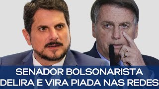 SENADOR BOLSONARISTA DELIRA E VIRA PIADA NAS REDES [upl. by Alvinia]