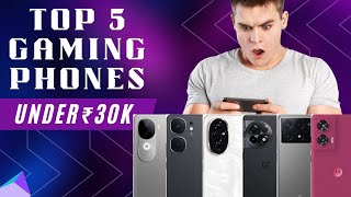 TOP 5 GAMING MOBILES IN BUDGET OF 30000 [upl. by Lamb177]