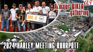 2024 HARLEY MEETING RUHRPOTT  Thunderbike Events  A major BIKER gathering  AampT Design [upl. by Meela]