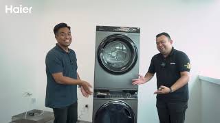 Haier Washing Machine amp Dryer Stacking [upl. by Narat]