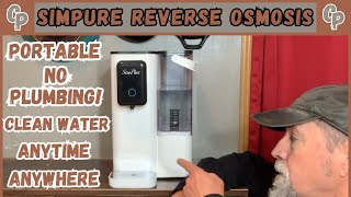 Simpure Countertop Reverse Osmosis Water Filter [upl. by Soisatsana]