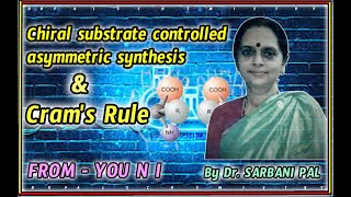 Chiral substrate controlled asymmetric synthesis  application of Crams rule [upl. by Poucher]