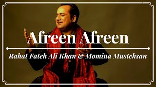 Afreen Afreen Lyrics  Rahat Fateh Ali Khan amp Momina Mustehsan [upl. by Erdnoed]