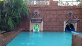 Leap of Faith water slide at Atlantis Bahamas [upl. by Marcille643]