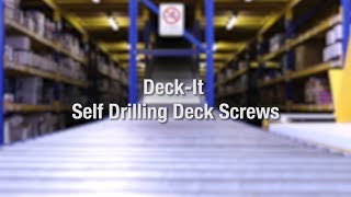 DeckIt Self Drilling Screws  Allfasteners Australia [upl. by Arty]