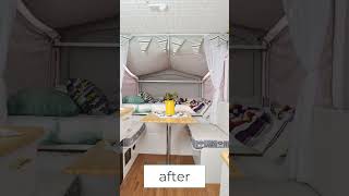 PopUp Camper Remodel Before and After [upl. by Aindrea908]