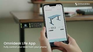 Omnidesk Ascent  The Smartest Standing Desk [upl. by Kamerman]