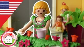 Playmobil english A Day with Mommy  The Hauser Family [upl. by Sidonius]