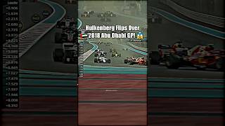 😱 Nico Hulkenberg Flips Over At The 2018 Abu Dhabi Grand Prix 🤯 f1 formula1 shorts [upl. by Brelje924]