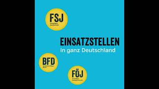 einjahrfreiwilligde – FSJ  BFD Stellen in ganz Deutschland [upl. by Anitak]