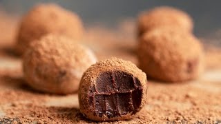 Easy Chocolate Truffles 4 Ways [upl. by Werby]