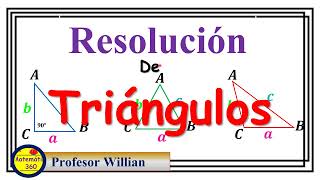 Resolución de Triángulos Primera Parte [upl. by Eolanda383]