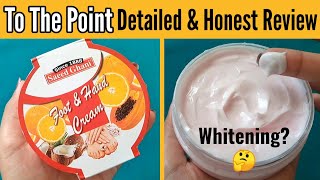 Saeed Ghani Foot And Hand Whitening Cream Review  How To Use Saeed Ghani Hand And Foot Cream [upl. by Nohsauq]