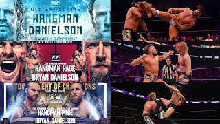 HANGMAN ADAM PAGE vs BRYAN DANIELSON Best Moves Of The RIVALRY [upl. by Christin]