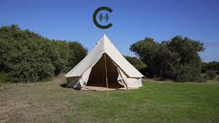 How to set up a Homecamp Bell Tent [upl. by Limber]