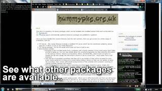 Humax HDRFox T2  Custom Firmware  Part 2  Installing Packages  HD [upl. by Auhsot]