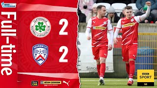 HIGHLIGHTS  Cliftonville 22 Coleraine [upl. by Wun]