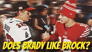 Tom Brady gives honest assessment of 49ers Brock Purdy amp doesn’t seem super high on Niners QB 🧐 [upl. by Abigale]