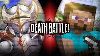 Steve VS Terrarian Minecraft VS Terraria Death Battle Fan Made Trailer Remake [upl. by Yann]