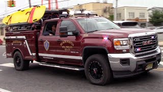 Fire Trucks Responding Compilation Part 32 [upl. by Eirb]