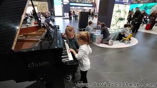 FIUMICINO AIRPORT 🛫 PIANO CONCERT 🎵 [upl. by Anyr]