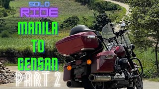 Harley Davidson MANILA to MINDANAO part 2 solo ride [upl. by Daisie]