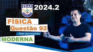 EEAR 20242  FÍSICA  EM UMA RESIDÂNCIA FOI INSTALADO UM DETECTOR [upl. by Sayette]