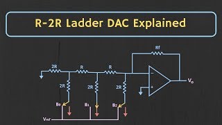 R2R Ladder DAC Explained with Solved Example [upl. by Hardy]