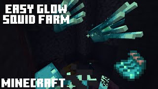 Minecraft  Easy GLOW SQUID  Axolotl Farm in Minecraft 1171 [upl. by Vivien]