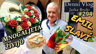 Emil slaví 60  DenníVlog294 [upl. by Nillok865]