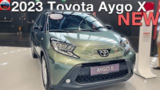 NEW 2023 Toyota AYGO X  Visual OVERVIEW interior exterior [upl. by Naelopan904]