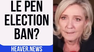 Marine Le Pen BARRED From French Election [upl. by Kirrad936]