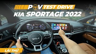 Lái thử Kia Sportage 2022 trên đường phố Việt Nam [upl. by Rosenstein813]