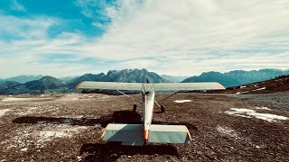 Groppo Trail LeLoupBlanc at Super Devoluy  French Alps  April 2022 [upl. by Erny]