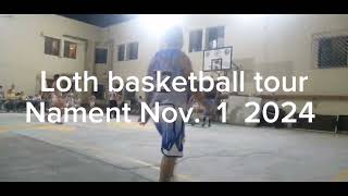 loth basketball tournament 2024 Nov 1 [upl. by Copeland]