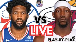 Sixers vs Heat Live PlayByPlay [upl. by Ecerahc786]