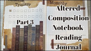 ALTERED COMPOSITION NOTEBOOK READING JOURNAL  PART 3 [upl. by Atneuqal]