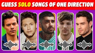 Guess the solo songs of One Direction members  Guess the song quiz  Directioners Songs Quiz 2024 [upl. by Ahsyia195]