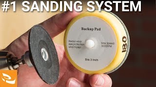 KJR Power Sanding System Woodturning [upl. by Heindrick625]