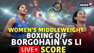 Paris Olympics 2024 LIVE  Lovlina Borgohain Olympic Match 2024  Boxing Olympics 2024 LIVE  N18G [upl. by Remmus]