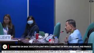 Committee on Basic Education joint with Ways and Means and Finance August 7 2024 [upl. by Yur]